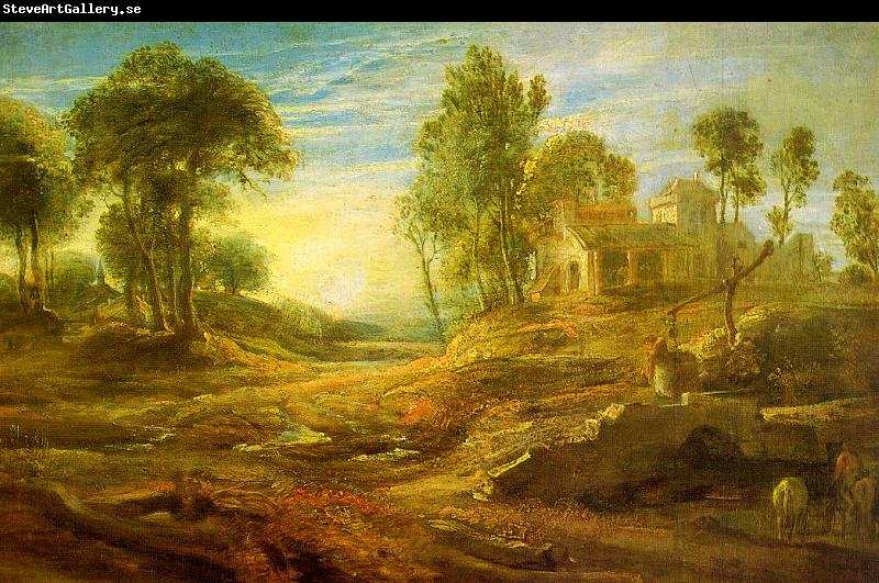 Peter Paul Rubens Landscape with a Watering Place
